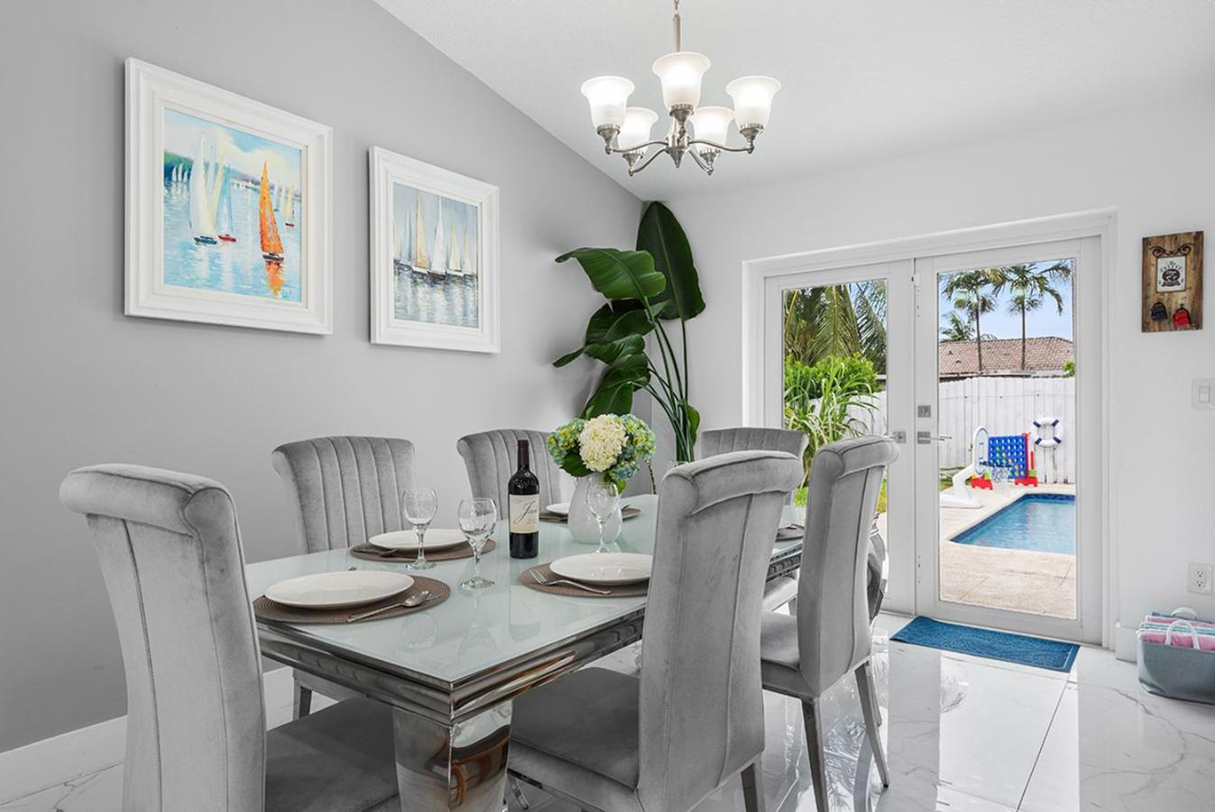 Bright Villa, Heated Pool, 2 Kings, By Everglades, Biscayne & Keys Homestead Exterior foto